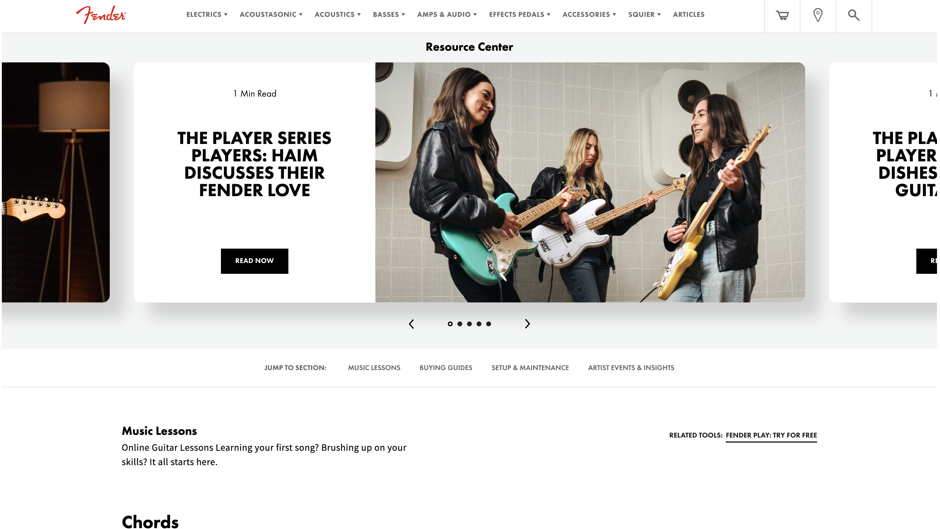 Fender Resource Center